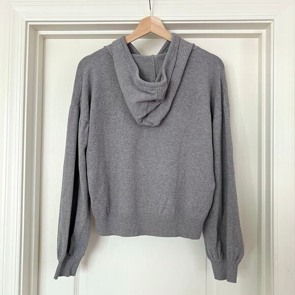 Christy Dawn The Salem Sweater Pullover Hoodie Cotton Cashmere Heather Grey - Picture 3 of 7